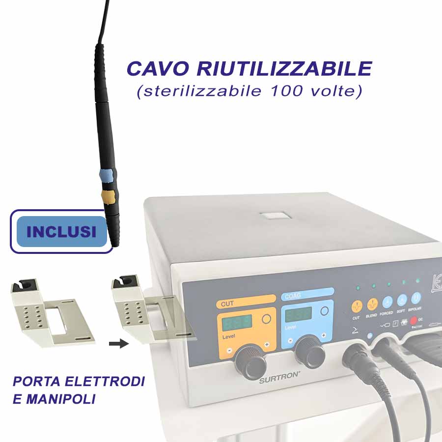 Elettrobisturi SURTRON 160 con carrello