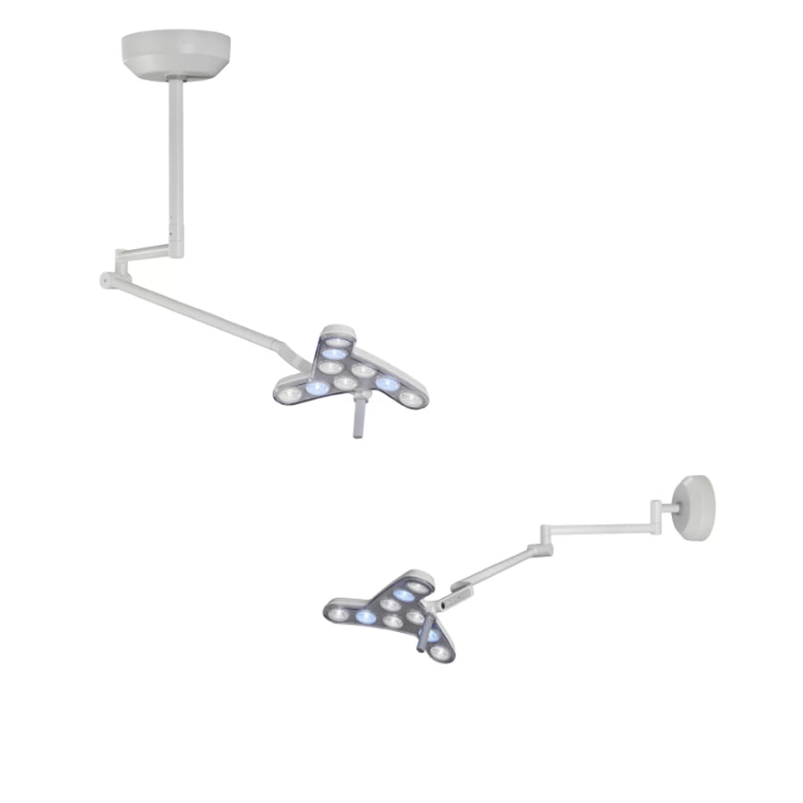 Lampada TRIANGO 100 con luce LED - Soffitto/parete o Stativo con ruote